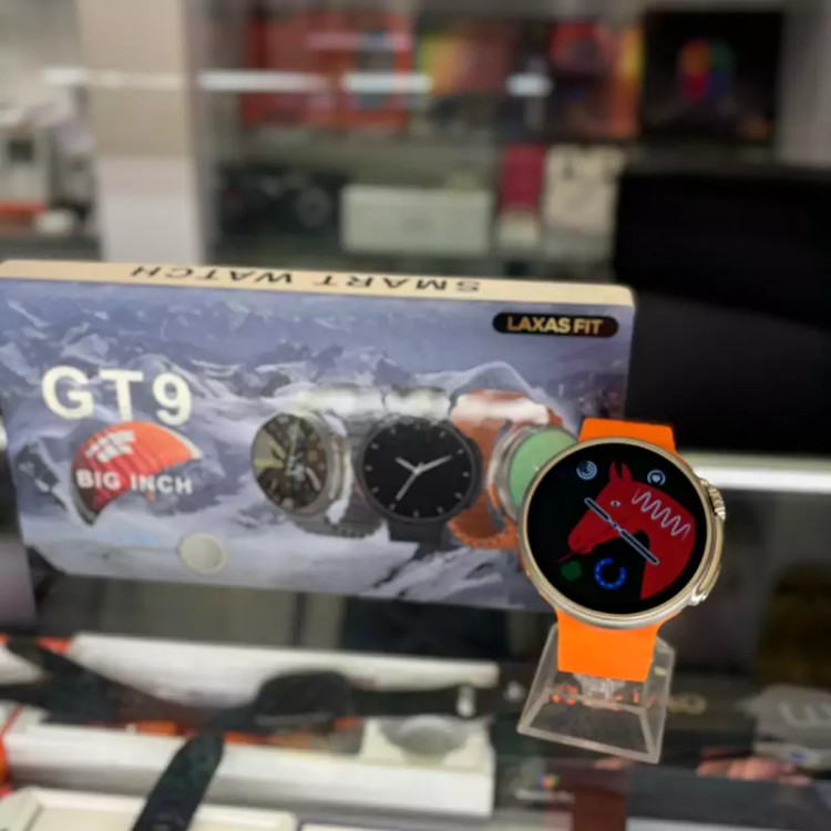 ساعت هوشمد طرح الترا صفحه گرد مدل gt9 فول اپشن اصلی