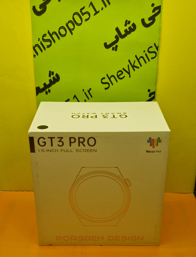 ساعت هوشمند صفحه گرد مدل gt3 pro