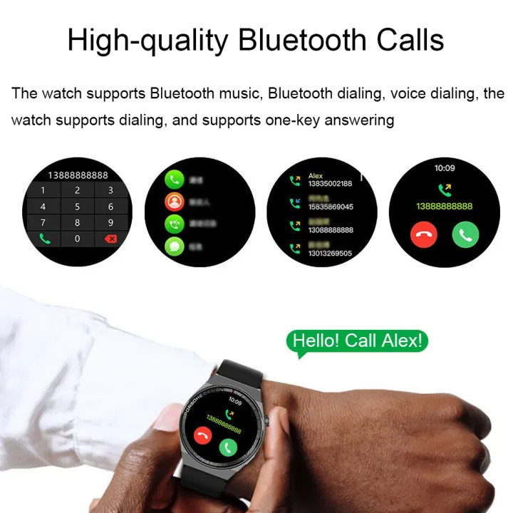 ساعت هوشمند صفحه گرد مدل gt3 pro