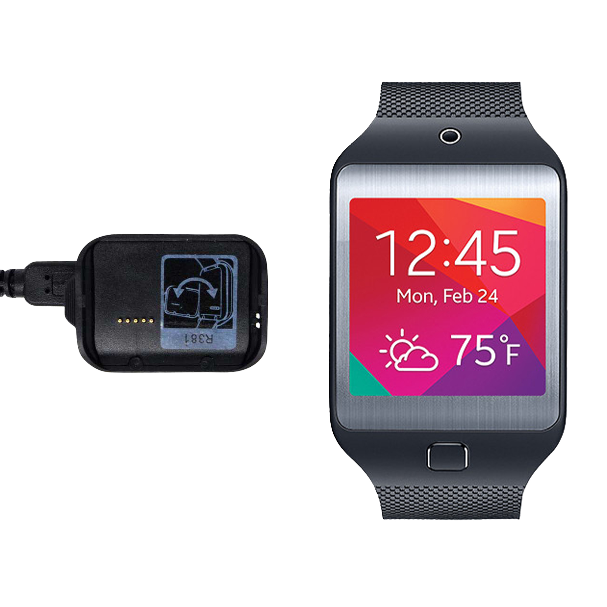 شارژر ساعت هوشمند سامسونگ گیر 2 نئو مدل  galaxy SM-r381 gear 2 neo