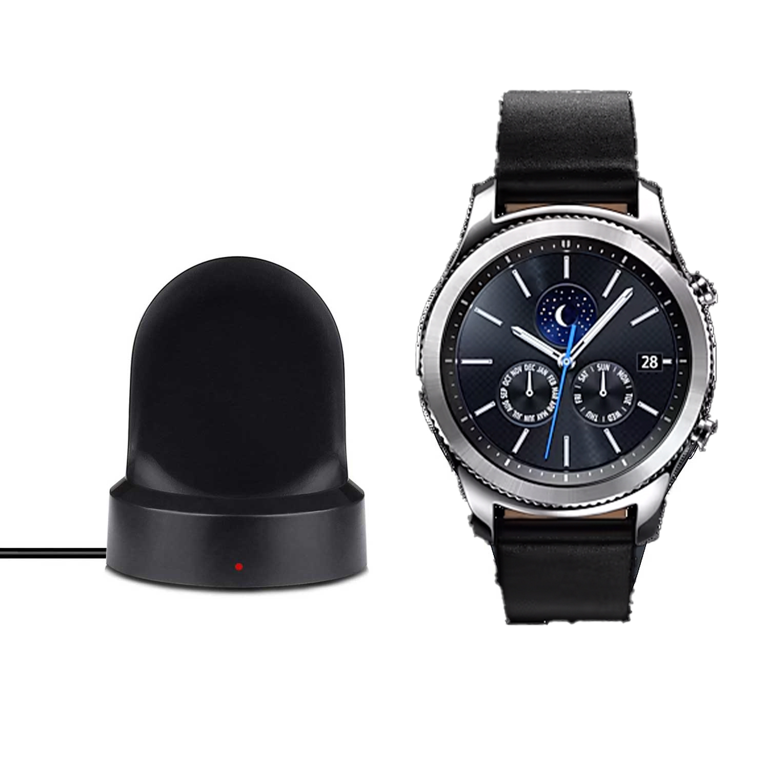 شارژر ساعت هوشمند سامسونگ گیر اس 3  کلاسیک مدل galaxy Gear S3 clasic SM-R770