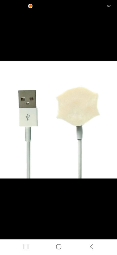 شارژر پابند کابل شارژر پابند الکترونیکی مدل B طول 2 متری( ۲متری)۲۰۰ سانتیمتر طول سیم)