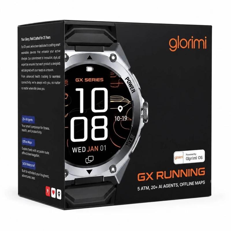 کابل شارژ ساعت گلورمی gx running