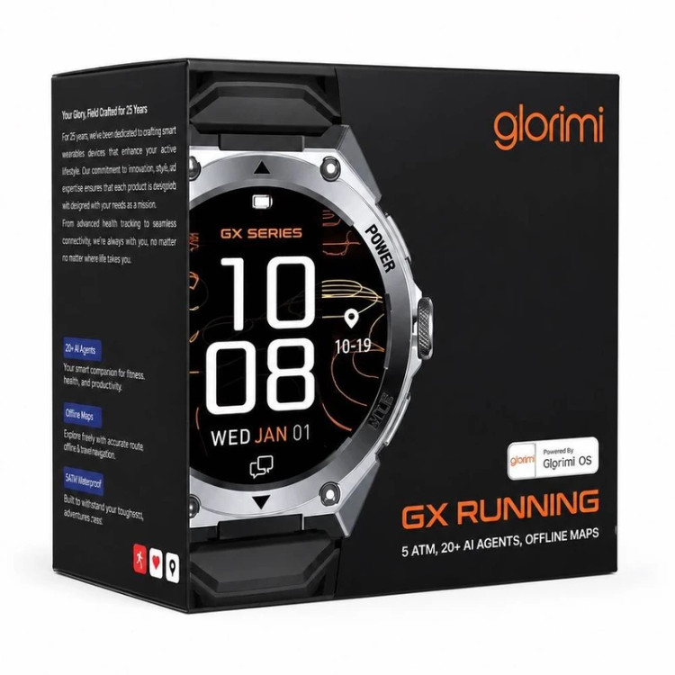 کابل شارژ ساعت گلورمی gx running